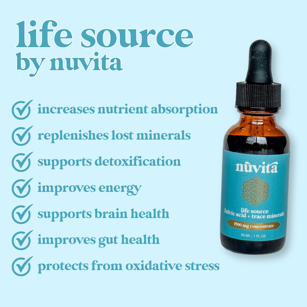 Fulvic Acid and Trace Minerals