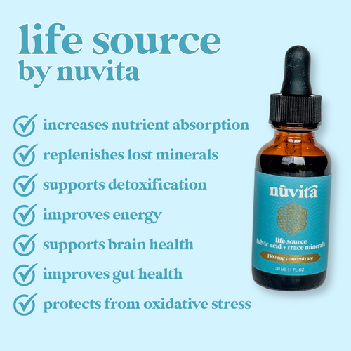 Fulvic Acid and Trace Minerals