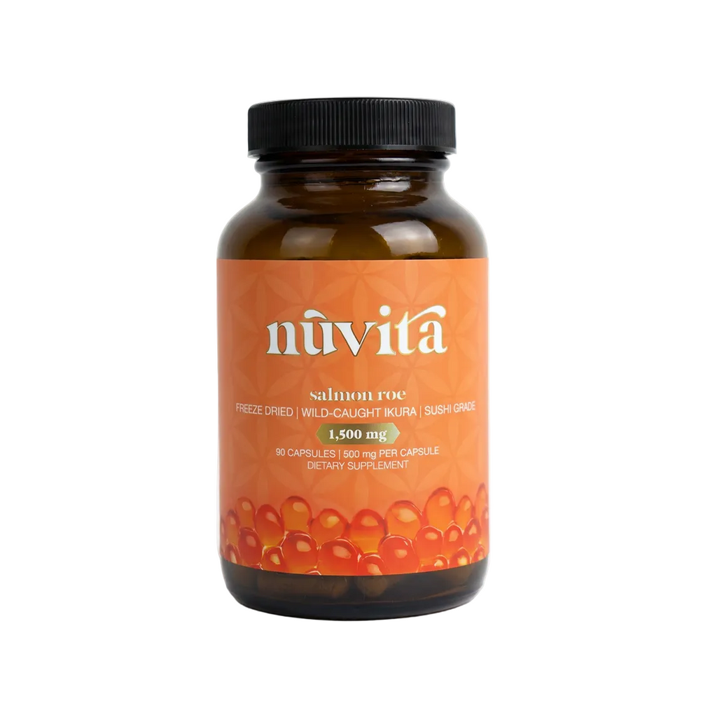 Wild-caught salmon roe bottle