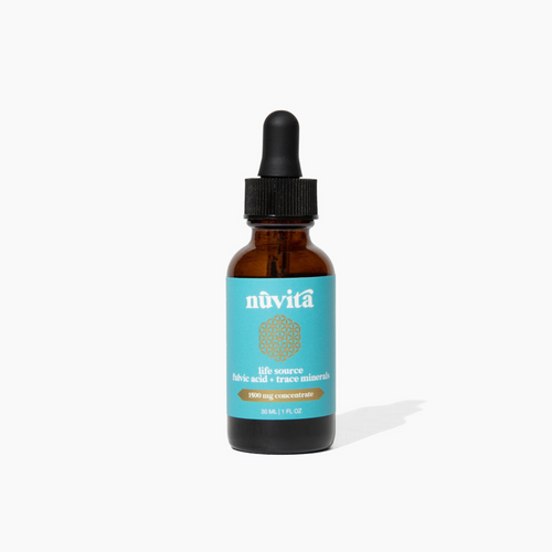 Fulvic Acid and Trace Minerals concentrate bottle
