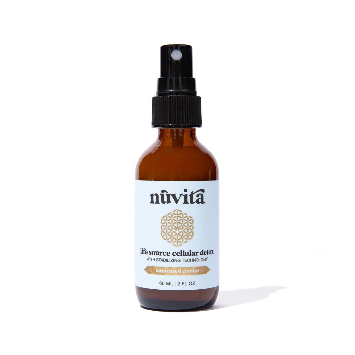 Cellular Detox nanosized zeolite spray bottle